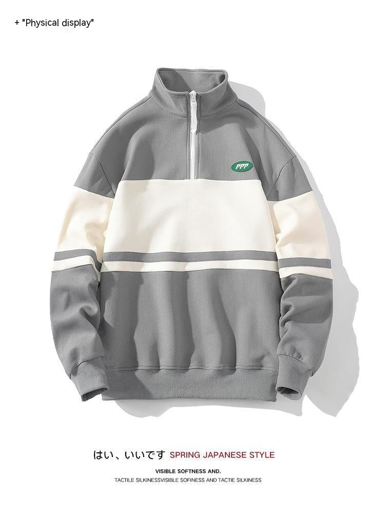 Mens PPP Quarter Zip Hoodie