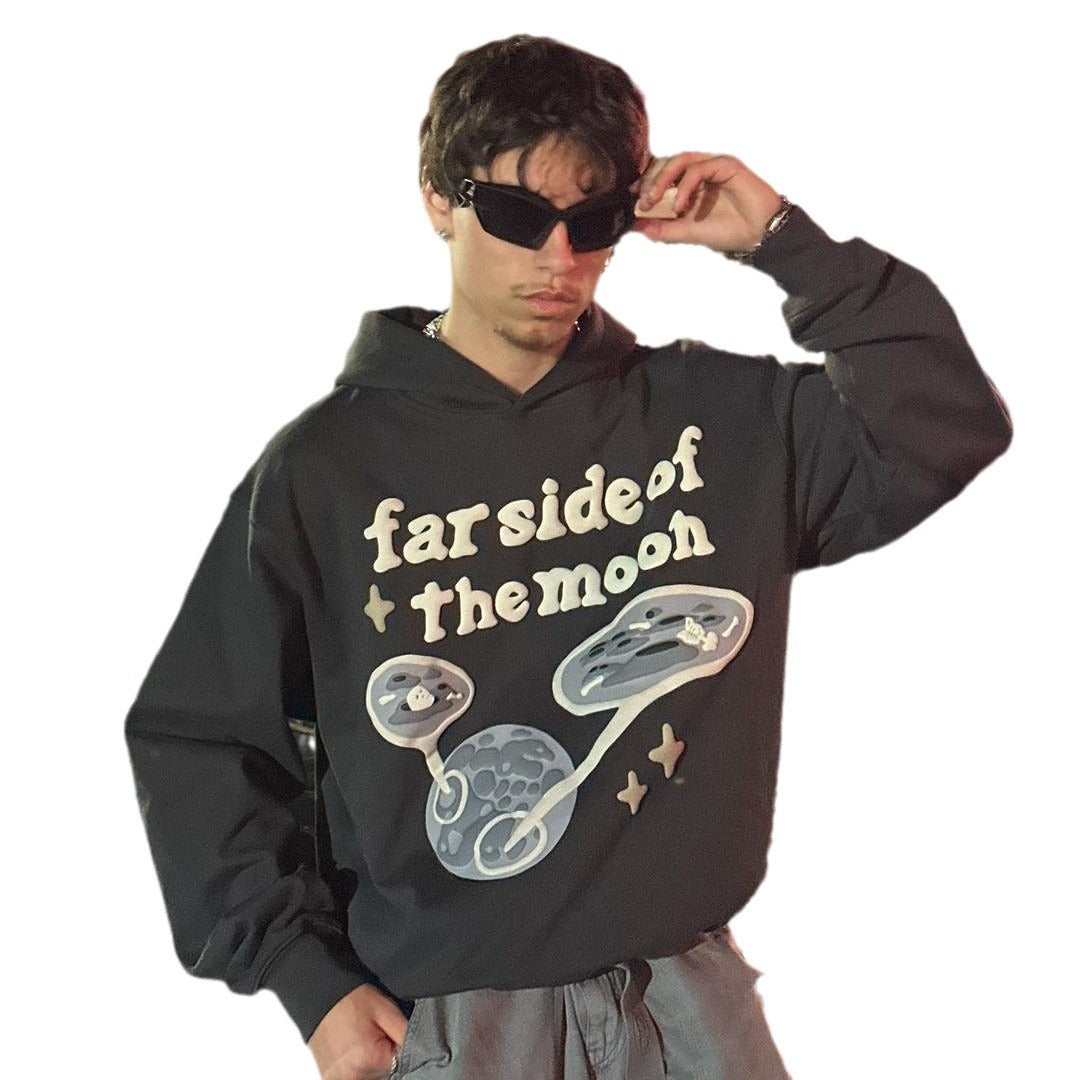 Far Side Of The Moon Graphic Hoodie